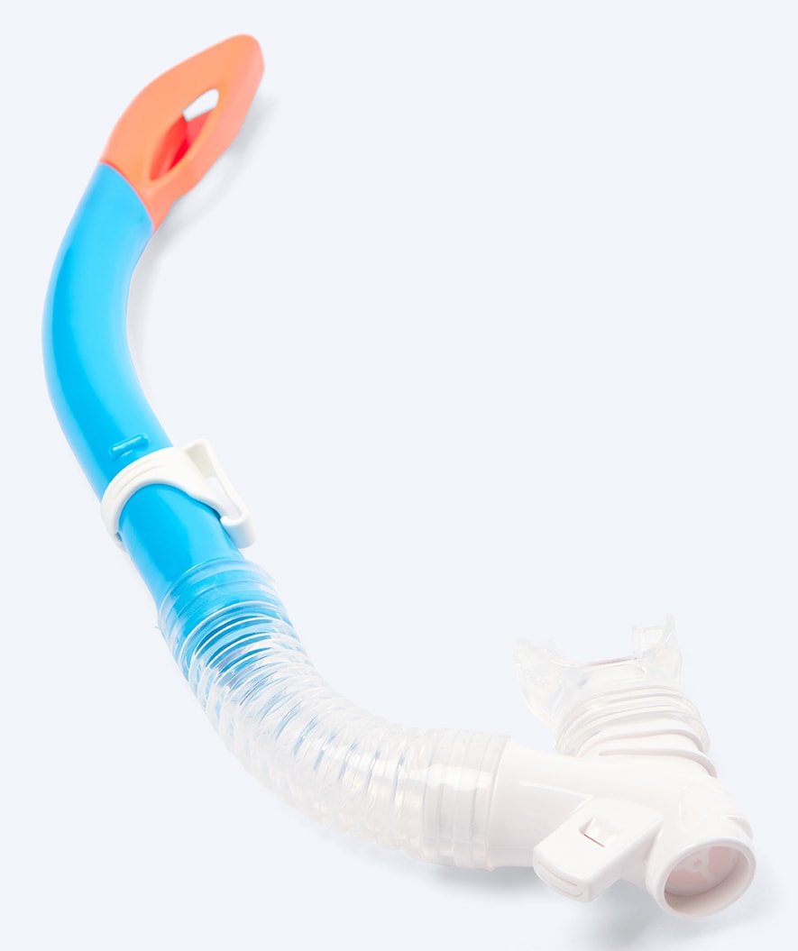 Watery semi-dry snorkel for kids - Triton - Blue