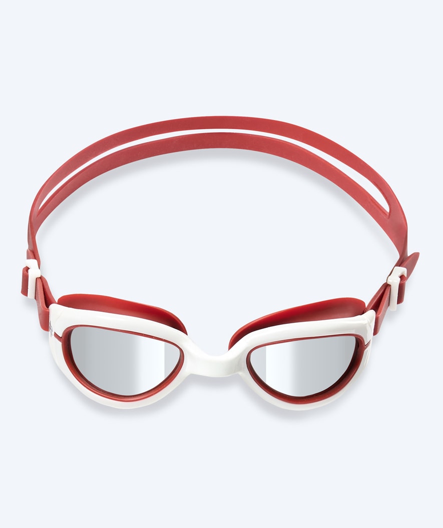 Watery swim goggles for kids - Wade Mirror - Brown/silver