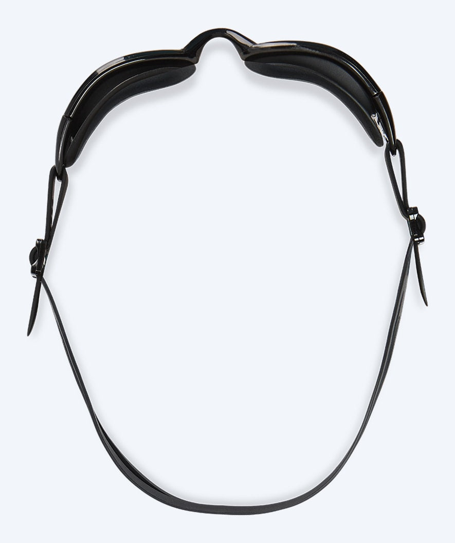 Watery swim goggles for kids - Wade Mirror - Black/silver