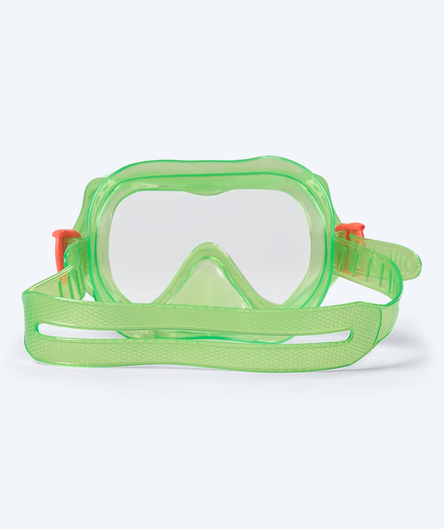 Watery snorkel set for kids (4-10) - Winslet/Fleetwood - Green/Blue
