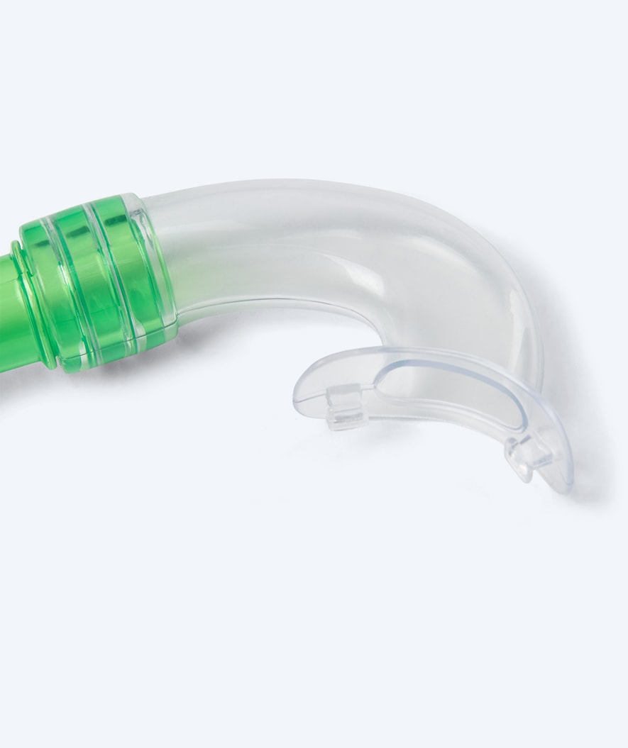 Watery snorkel set for kids (4-10) - Winslet/Fleetwood - Green/Blue