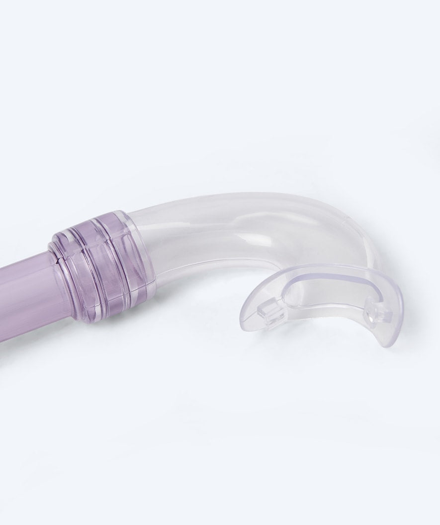Watery snorkel set for kids (4-10) - Winslet/Bimasha - Purple/Pink