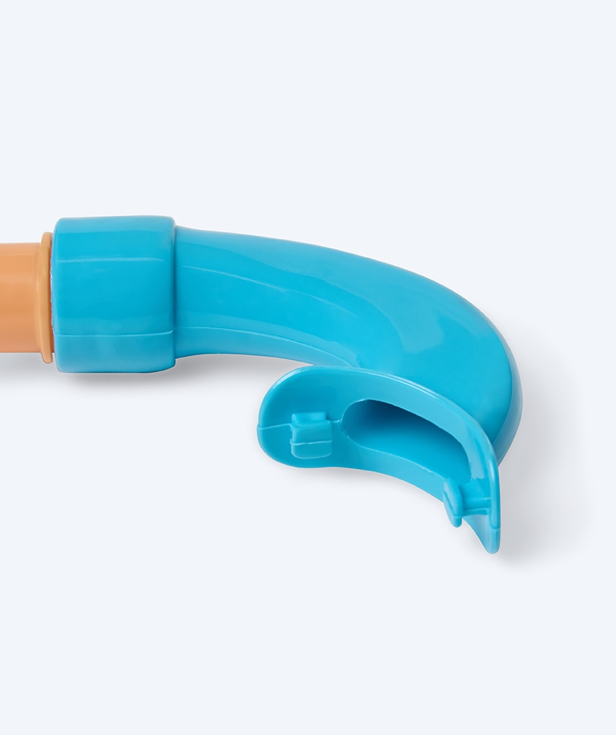 Watery snorkel set for junior (8-15) - Wyre/Masika - Orange/blue