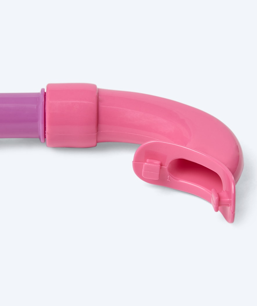 Watery snorkel for kids (4-10) - Wyre - Purple