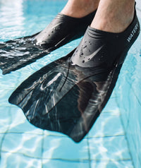 Watery short swim fins - Badger Active - Black