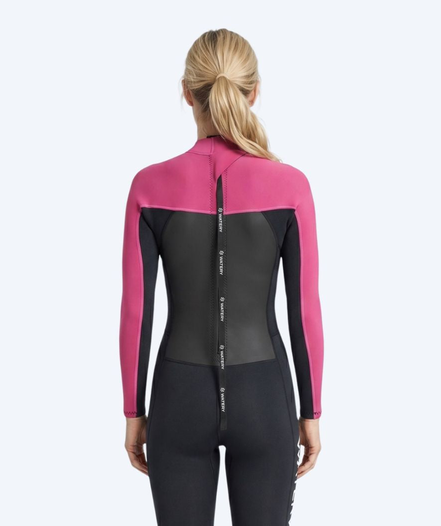 Watery wetsuit for women - Gecko (3mm) - Dust pink