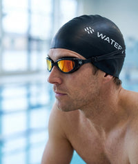 Watery training swimming goggles - Wade Mirror - Black/gold