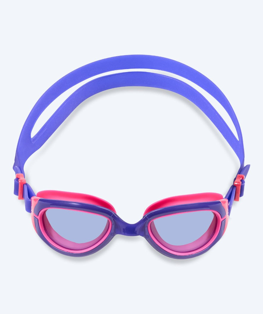 Watery swimming goggles for kids - Wade Active - Purple/pink (Blue lens)