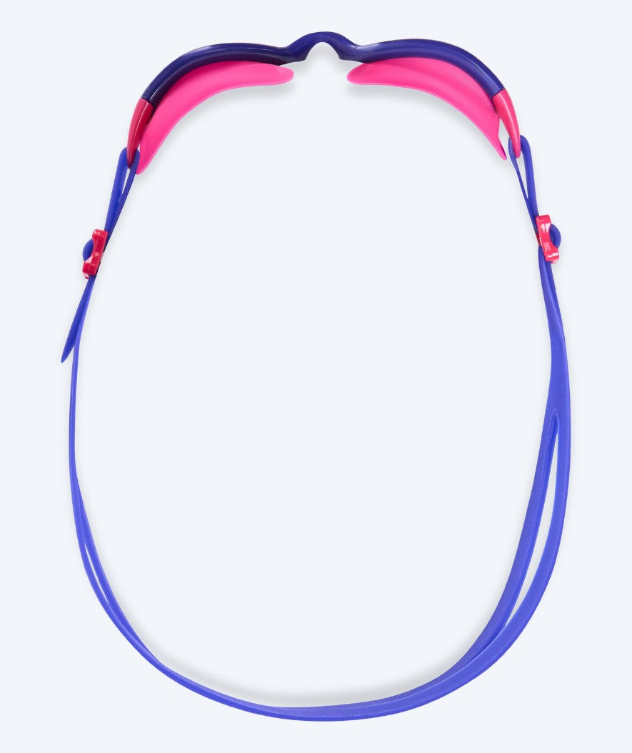 Watery swimming goggles for kids - Wade Active - Purple/pink (Blue lens)