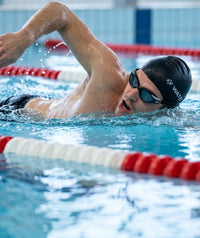 Watery training swimming goggles - Kelvin Active - Black/silver