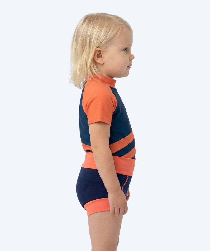 Watery swim nappies for kids - Neoprene Swim Nappy - Atlantic Orange