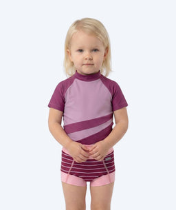 Watery swim nappies for kids - Neoprene Swim Nappy - Nordic Pink Stripes