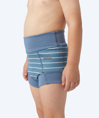 Watery swim nappies for kids - Neoprene Swim Nappy - Nordic Blue Stripes
