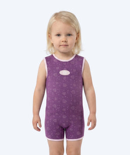 Watery wetsuit for baby - Baia Wrap - Atlantic Purple