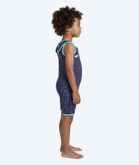 Watery wetsuit for kids - Baia Shorty - Atlantic Turquoise