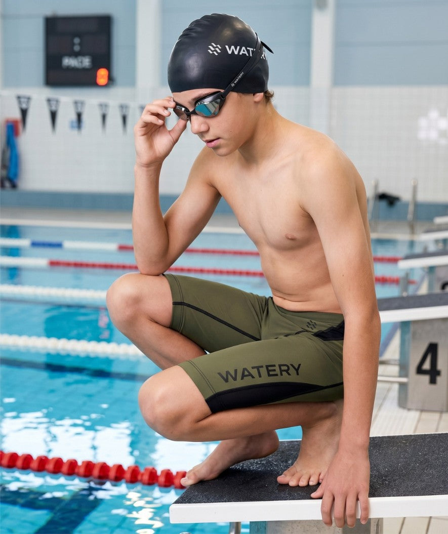 Watery racing jammers for boys - Rapidskin 2.0 - Green