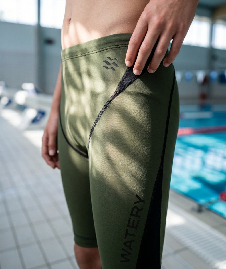 Watery racing jammers for boys - Rapidskin 2.0 - Green