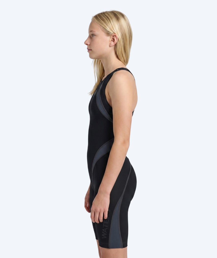 Watery racing swimsuit for girls - Rapidskin 2.0 - Black