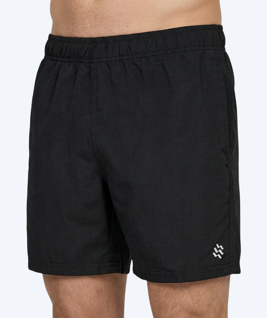 Watery swim shorts for men - Waverly - Black