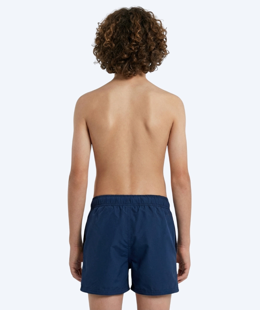 Watery swim shorts for boys - Waverly - Dark blue