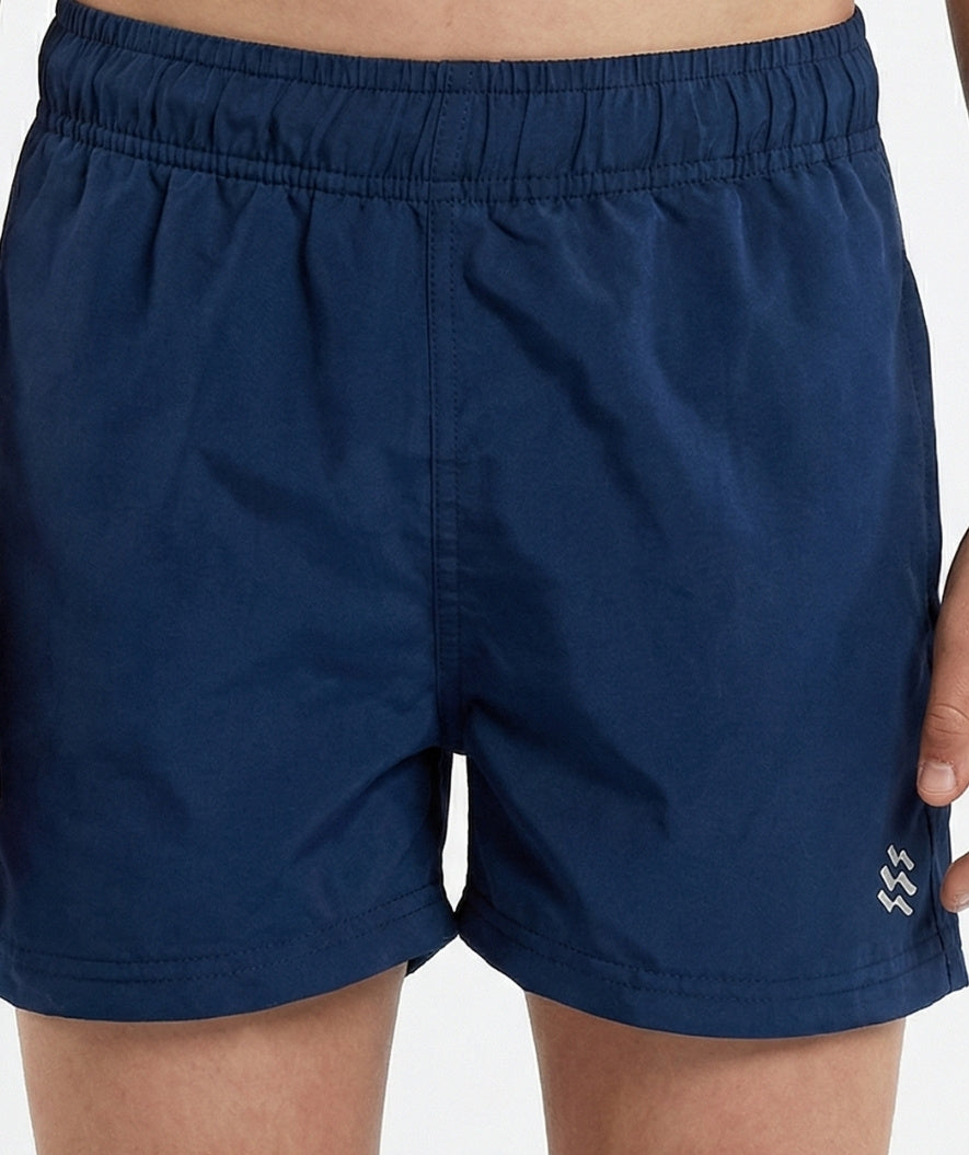 Watery swim shorts for boys - Waverly - Dark blue
