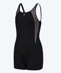Watery swimsuit with skirt for women - Venilla - Black/grey