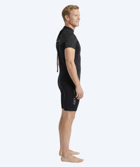 Watery wetsuit for men - Short Sleeve Duncan (3mm) - Black
