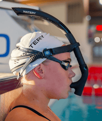 Watery center snorkel for swimming - Phoenix Elite - Black