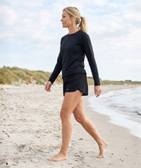Watery UV-shirt for women - Remington Long Sleeve Rashguard - Black