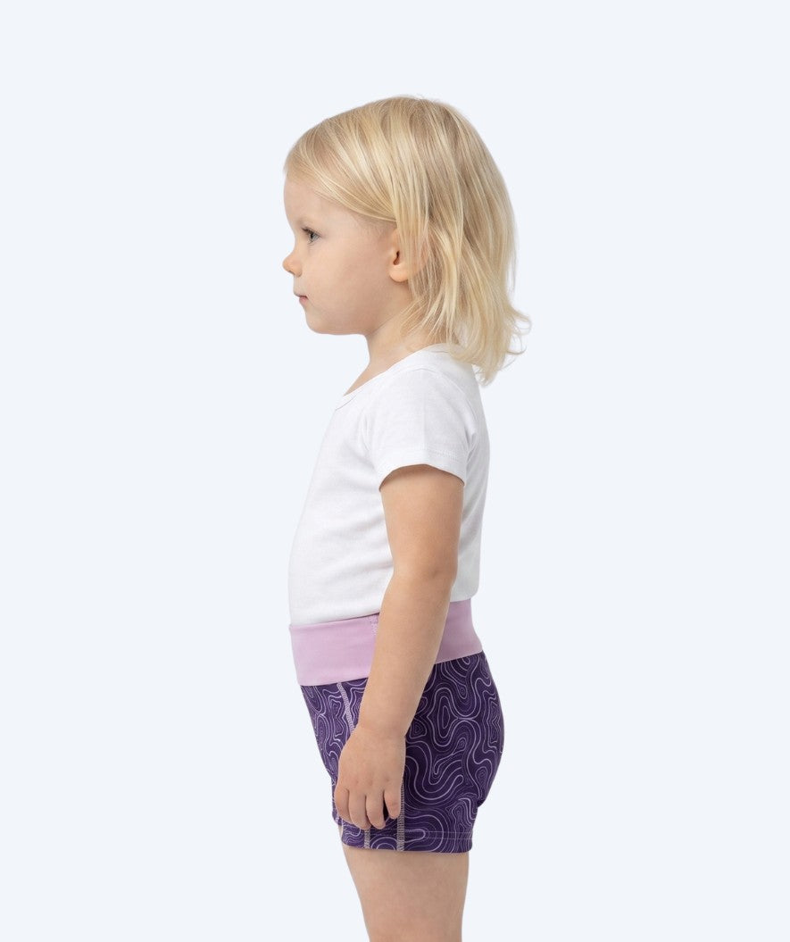 Watery swim nappies for kids - Thetis Youngster - Pink/purple