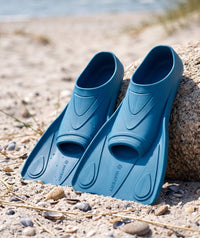 Watery swim fins for adults - Leander - Dark blue