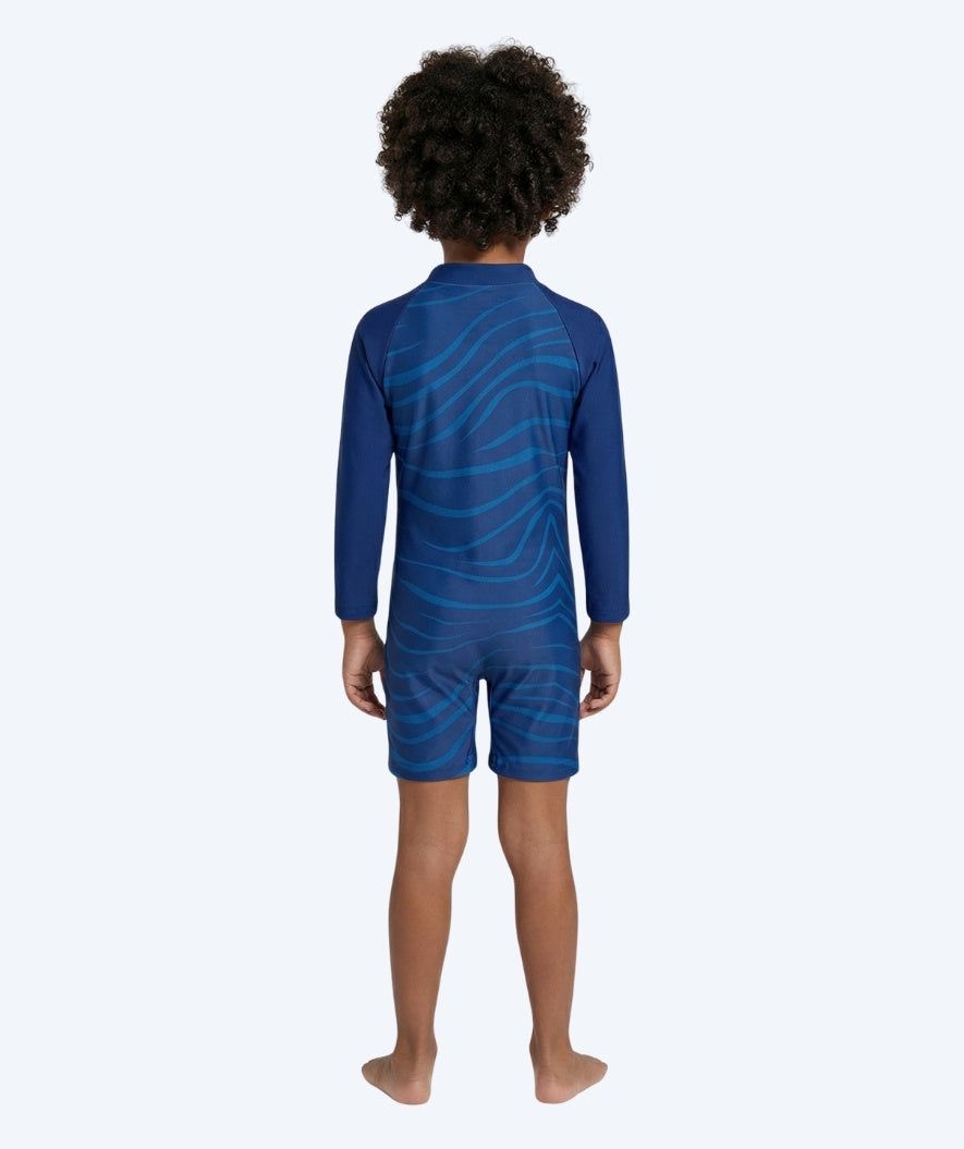 Watery UV-suit for children - Fjord Long Sleeve Rashguard - Dark blue
