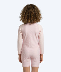 Watery UV-suit for children - Fjord Long Sleeve Rashguard - Pink