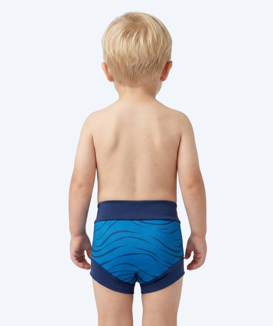 Watery swim nappies for kids - Neoprene Swim Nappy - Fjord Blue