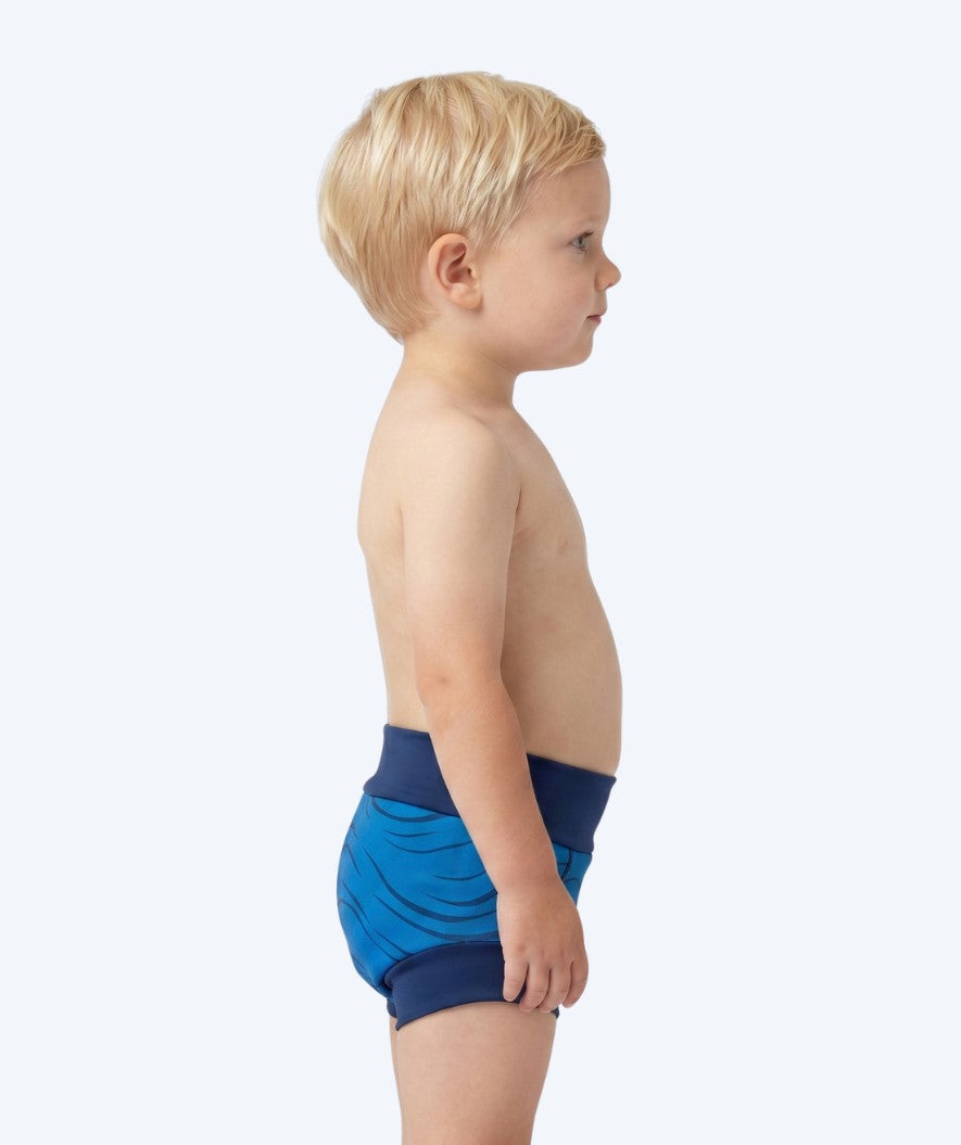 Watery swim nappies for kids - Neoprene Swim Nappy - Fjord Blue