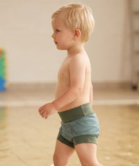 Watery swim nappies for kids - Neoprene Swim Nappy - Fjord Green