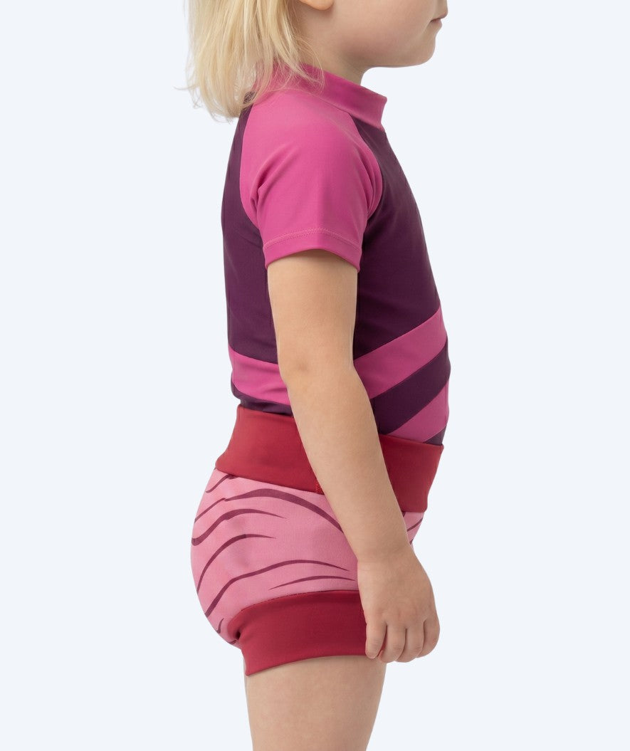 Watery swim nappies for kids - Neoprene Swim Nappy - Fjord Red