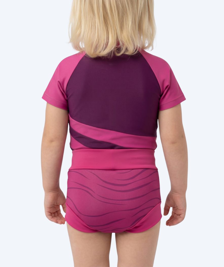 Watery swim nappies for kids - Neoprene Swim Nappy - Fjord Pink