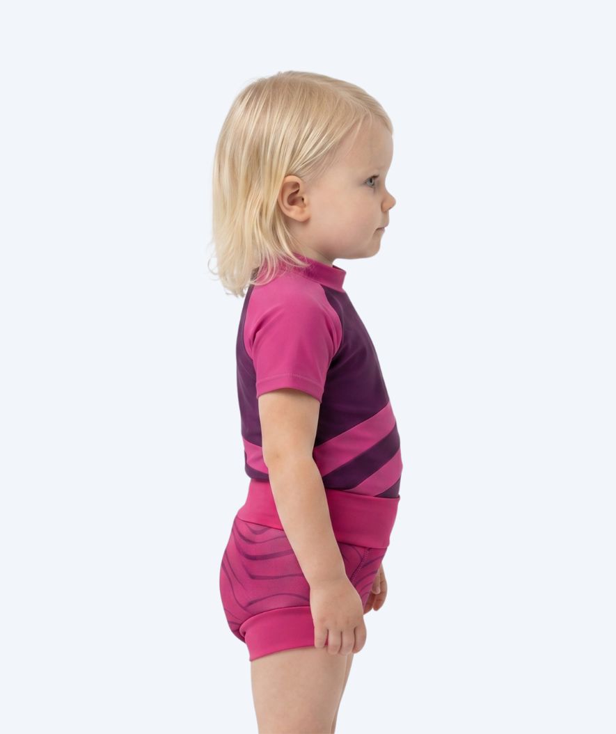 Watery swim nappies for kids - Neoprene Swim Nappy - Fjord Pink