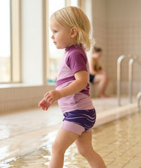 Watery swim nappies for kids - Neoprene Swim Nappy - Fjord Purple