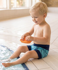 Watery swim nappies for kids - Neoprene Swim Nappy - Turquoise