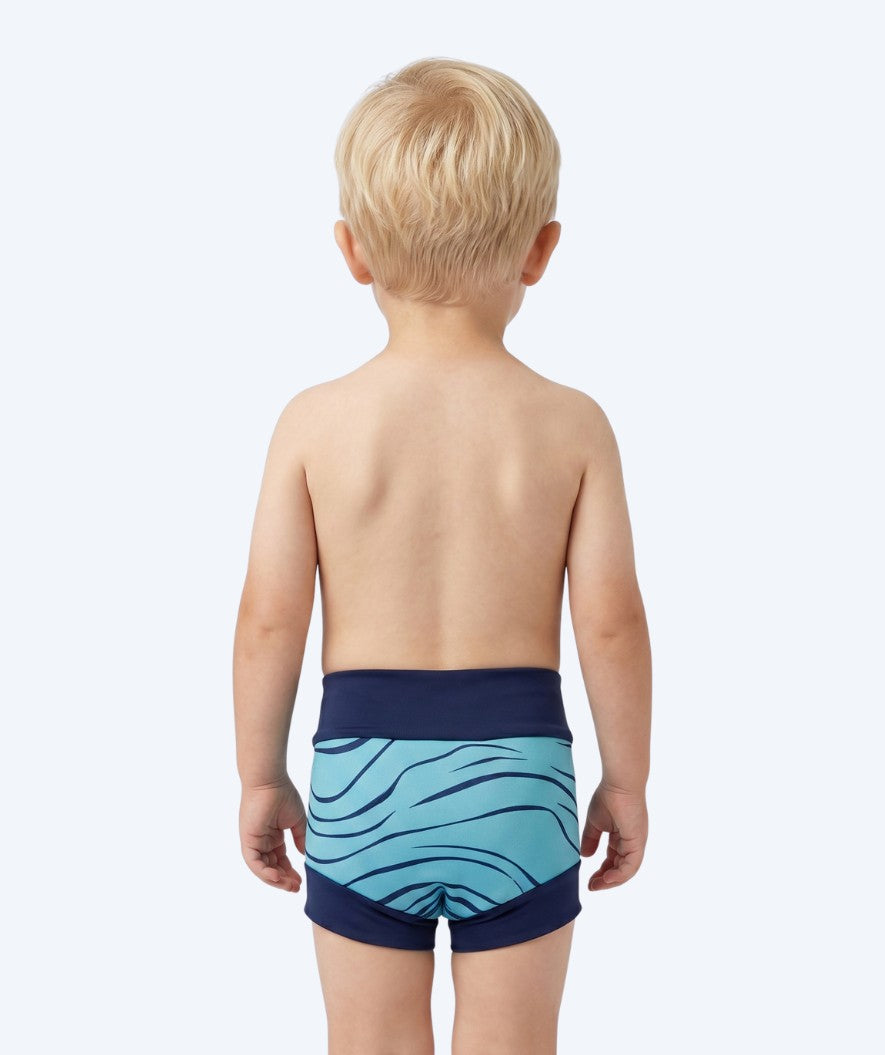 Watery swim nappies for kids - Neoprene Swim Nappy - Turquoise