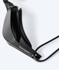 Watery Elite swimming goggles - Rattle Pro - Black/smoke