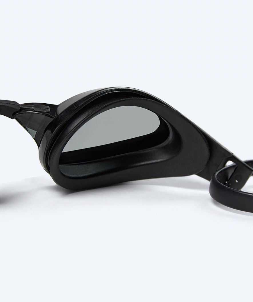 Watery Elite swimming goggles - Rattle Pro - Black/smoke