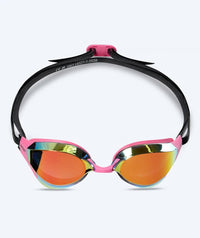 Watery Elite swimming goggles - Rattle Pro Mirror - Pink/red