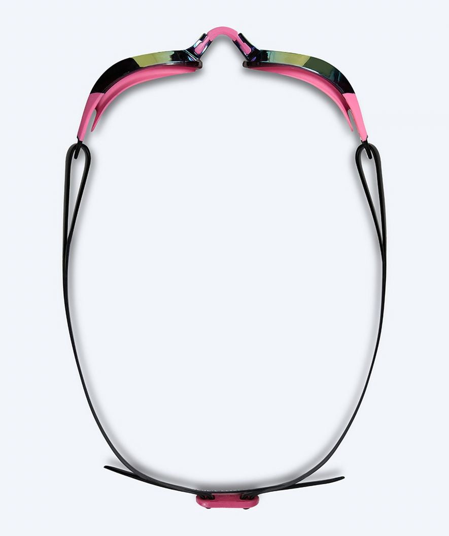 Watery Elite swimming goggles - Rattle Pro Mirror - Pink/red