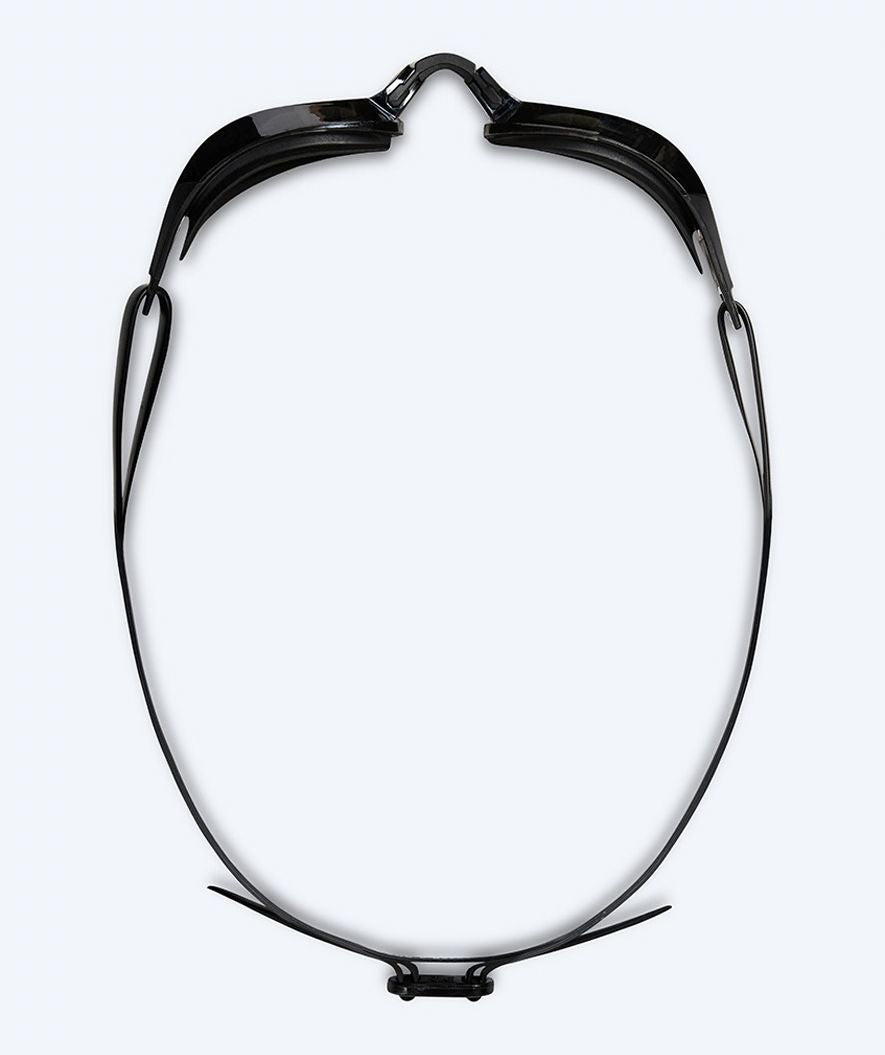 Watery Elite swimming goggles - Rattle Pro Mirror - Black/silver