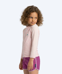 Watery UV-shirt for kids - Fjord Long Sleeve Rashguard - Pink