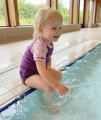 Watery swim nappies for kids - Foss Lining Nappy - Atlantic Purple