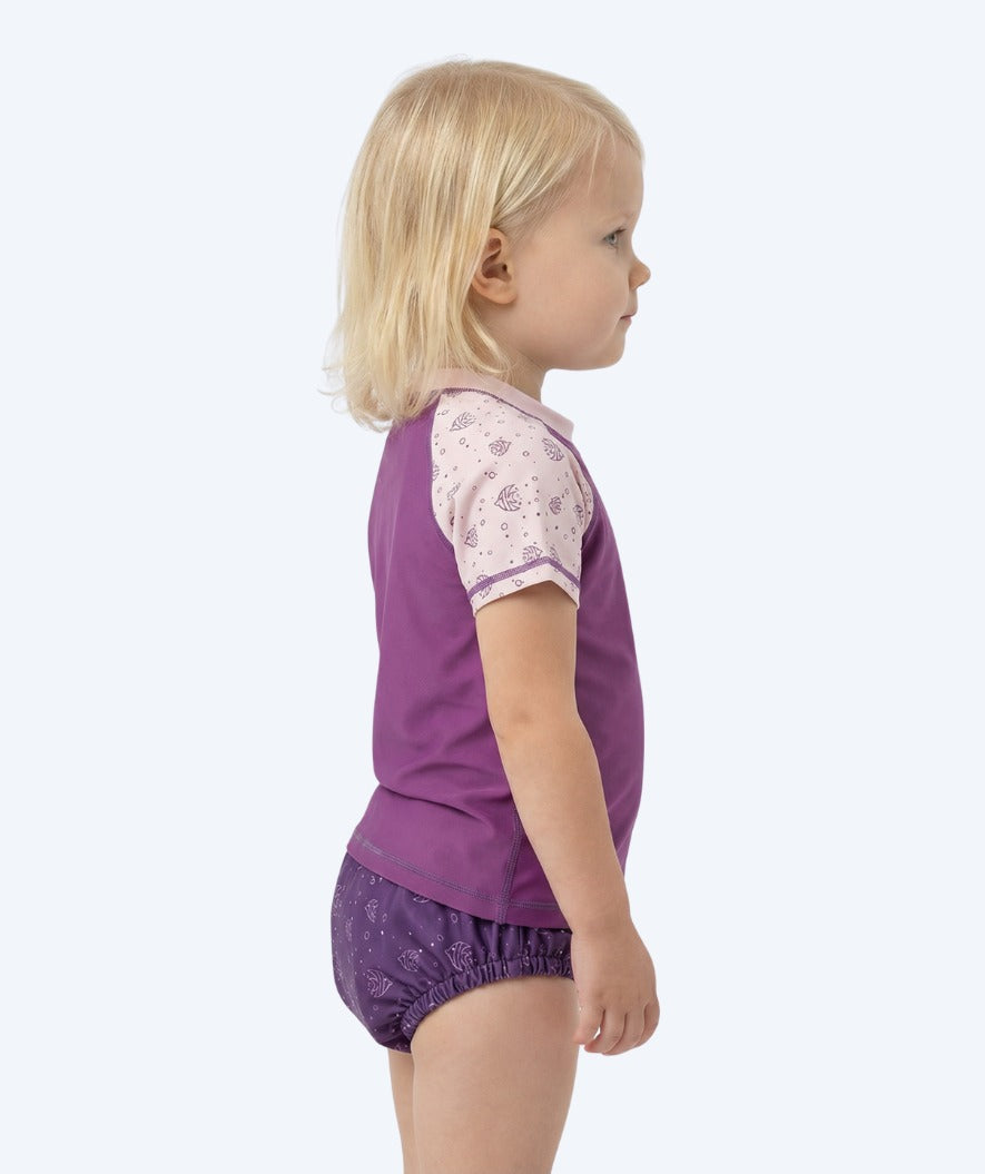 Watery swim nappies for kids - Foss Lining Nappy - Atlantic Purple